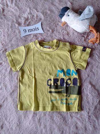 T-shirt MC 9 mois