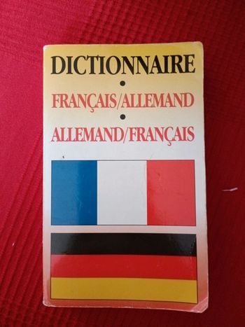 Dictionnaire français allemand