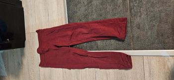 Jegging bordeau, avec poches arrière, Kiabi, 4 ans, nickel