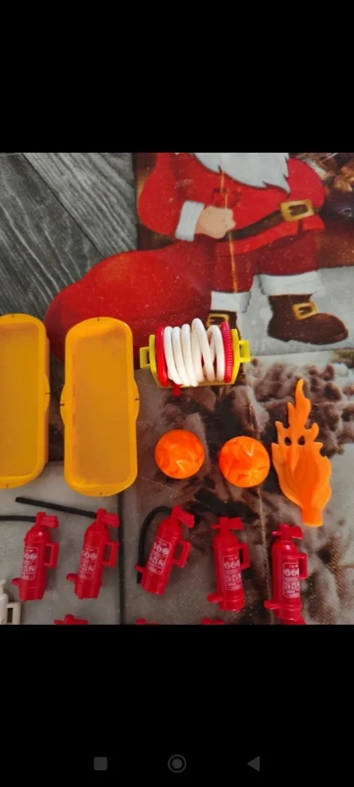 Lot pompier secours Playmobil - photo numéro 3