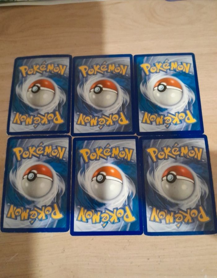 Lot de 6 cartes Pokémon - photo numéro 2