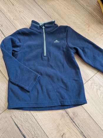 Pull polaire zippé quechua 4/5 ans