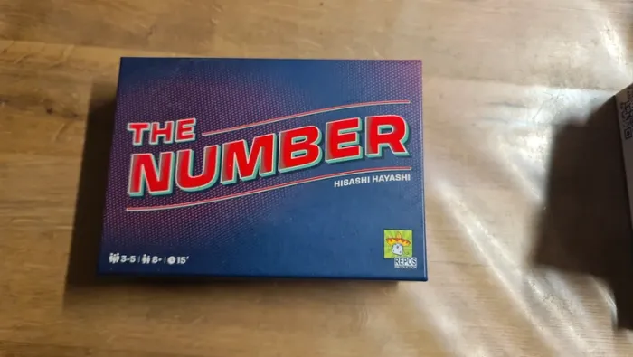 Proche du neuf jeu de société The Number des éditions Repos Production - photo numéro 2