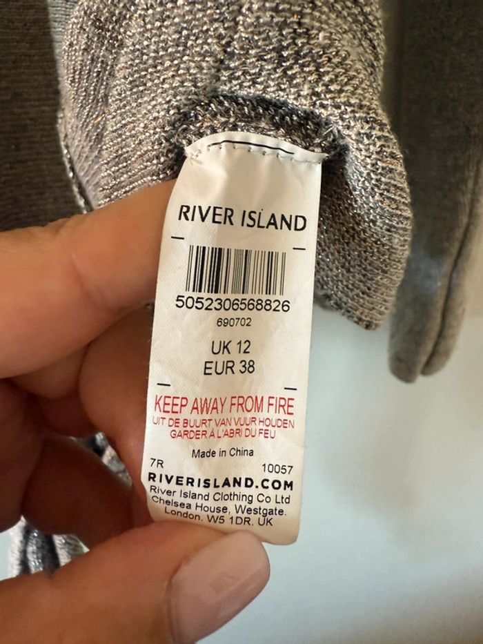 Pull argenté River Island - photo numéro 5