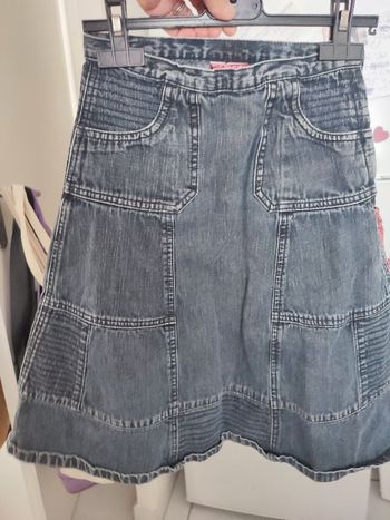 #kytie12ansfille. Jupe en jean taille 12 ans