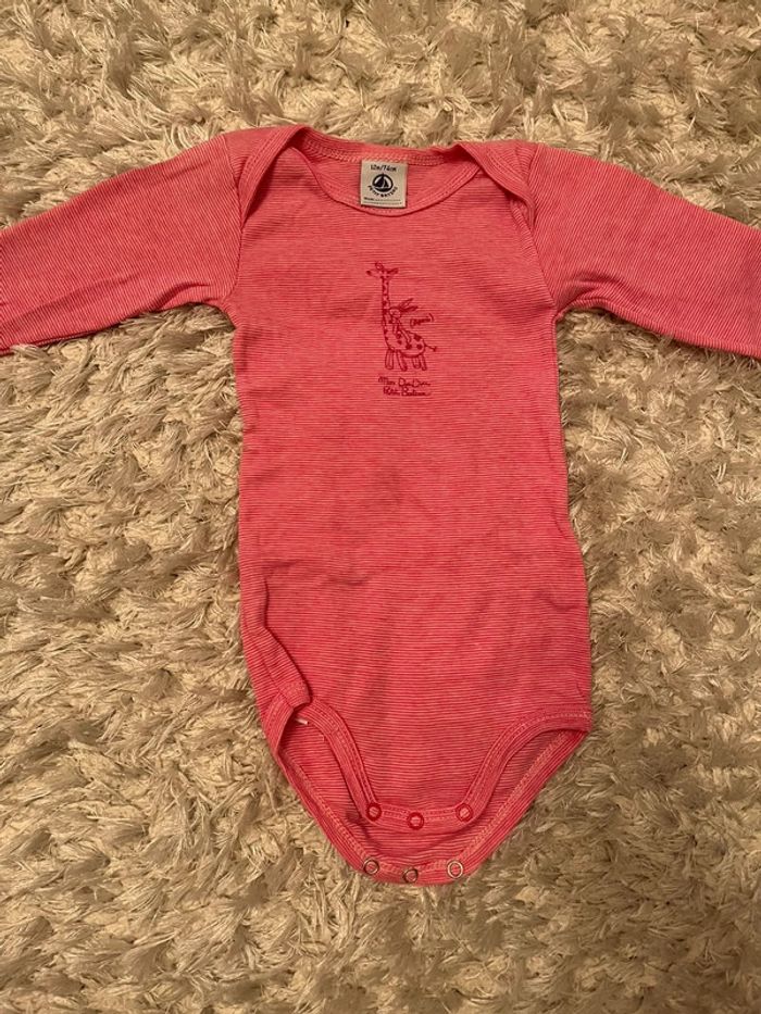 Body bébé fille petit bateau 12 mois