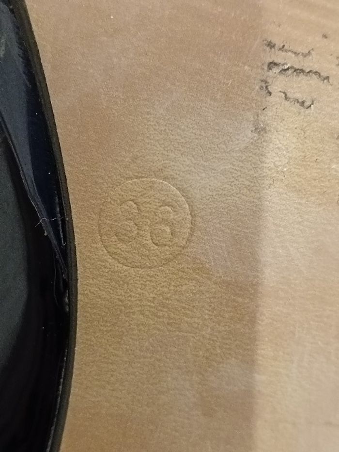 Escarpins vernis marine P 36 - photo numéro 5