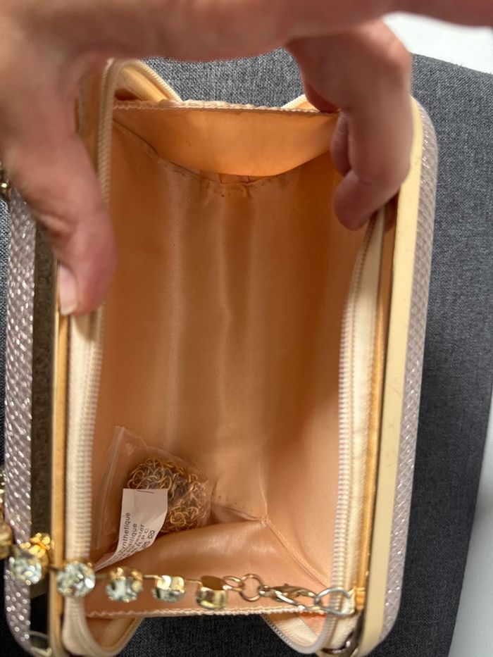 👜 sac à main - pochette à paillette - très bon état - photo numéro 4