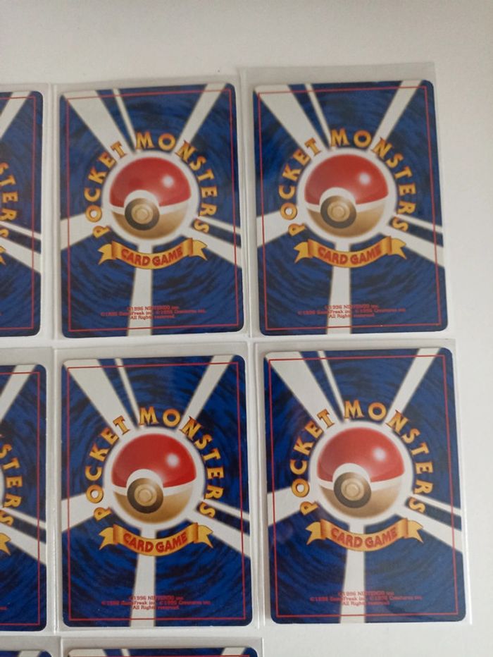 Lot 10 cartes Pokémon Néo Genesis japonais - photo numéro 7