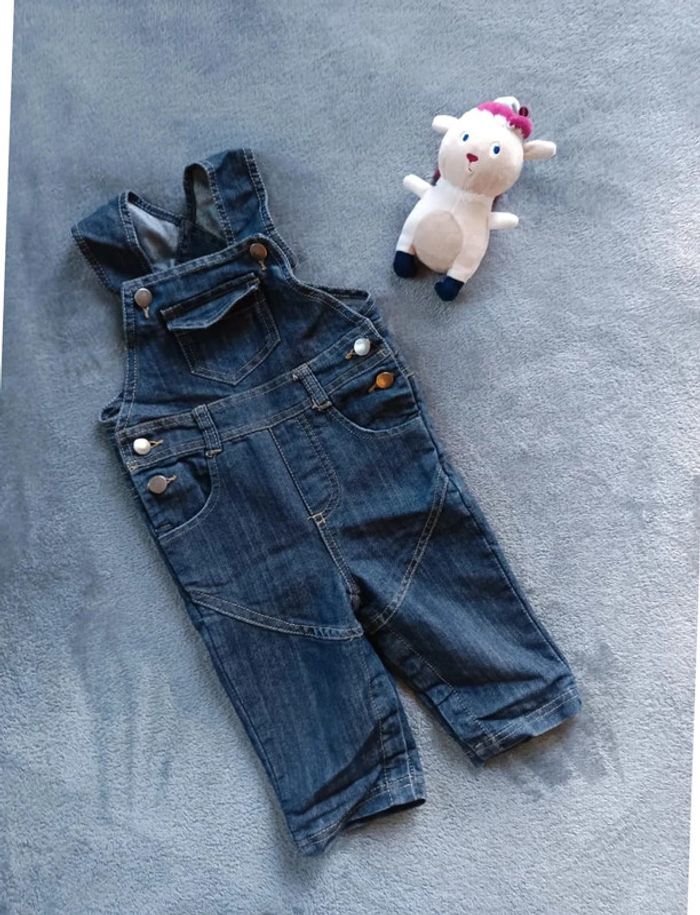 Salopette jean 9 mois