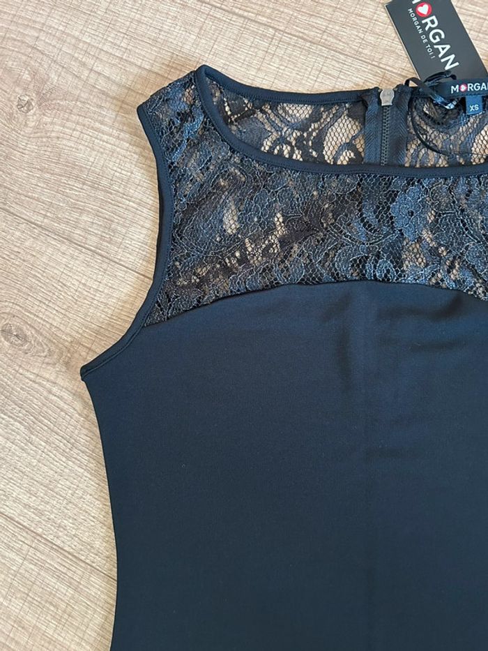 Robe noire neuve sans manches Morgan taille XS - photo numéro 14