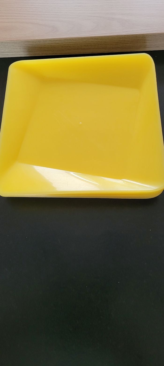 Lot de 8 assiettes de camping - photo numéro 2