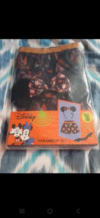 Déguisement halloween disney neuf taille 5-6ans