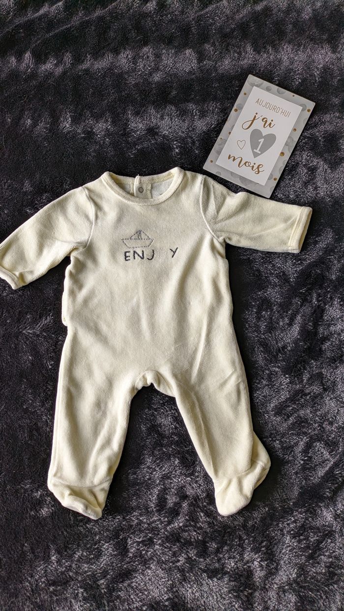 Pyjama Vertbaudet 1 mois