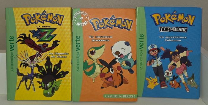 Lot de livres pokemon