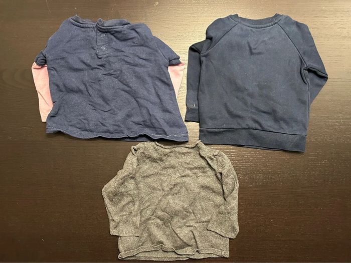 3 pulls + 2 polaires 12 mois - photo numéro 3