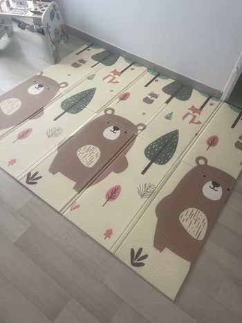 Tapis d’éveil et d’activité bébé 