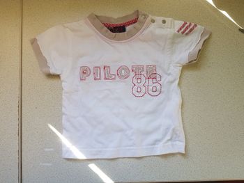 Tshirt manches courtes - 6 mois