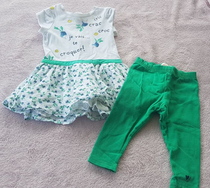 Ensemble catimini 6-9 mois