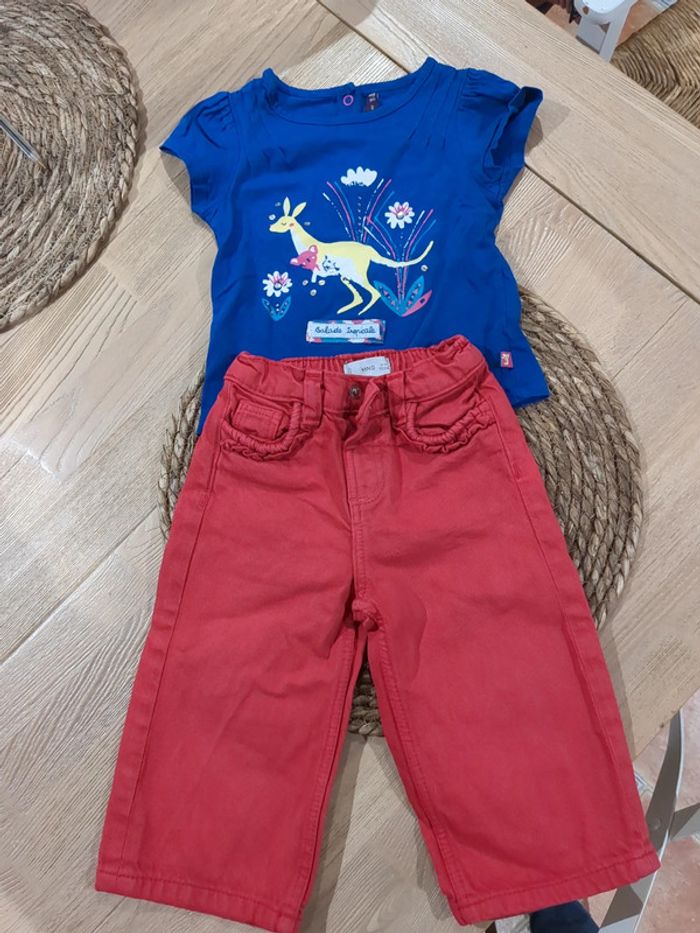 Ensemble lot fille 2 ans