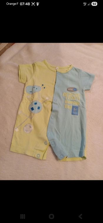 Combinaison d été bébé taille 3 mois