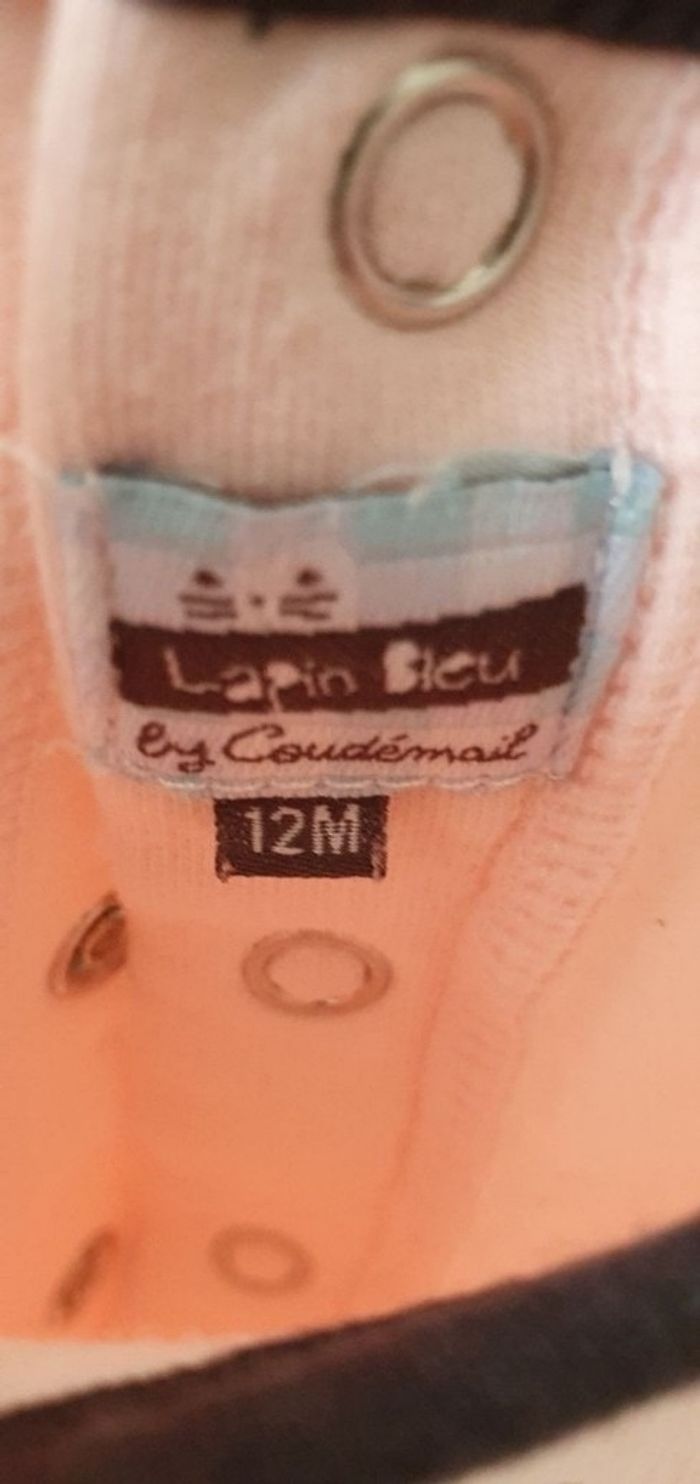 Robe  Lapin bleu hiver 12 mois - photo numéro 4