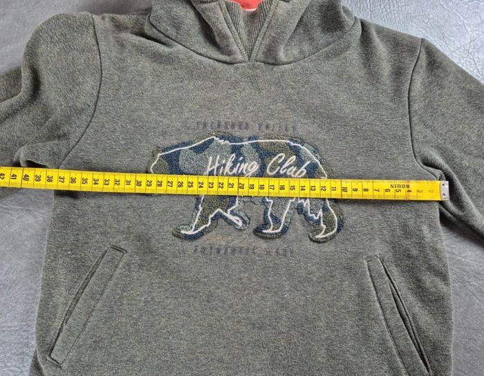 Pull vert forêt à capuche Tape à l’Œil 6 ans A60⁹ - photo numéro 5