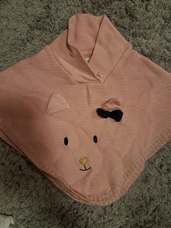 Poncho fille 23 mois