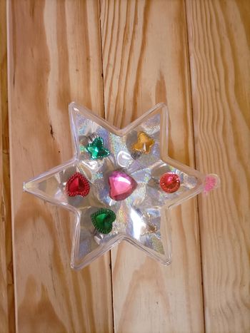 Lot de 7 bagues enfant neuves - boîte étoile - Carrefour
