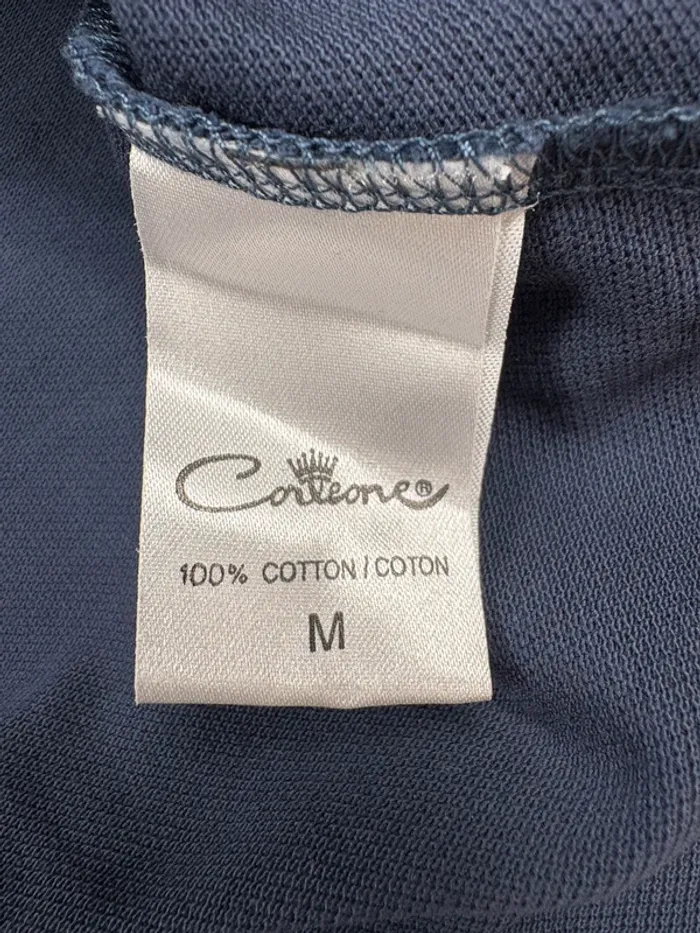 Polo Corleone | Bleu marine | Taille M - photo numéro 5