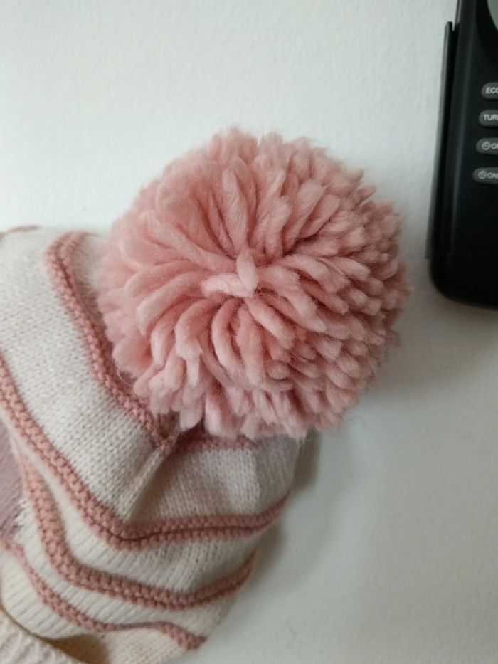 Bonnet vertbaudet rose - photo numéro 2