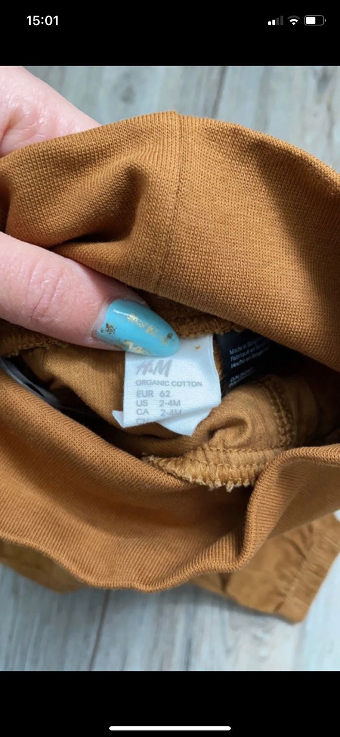 Pantalon marron h&m - photo numéro 3