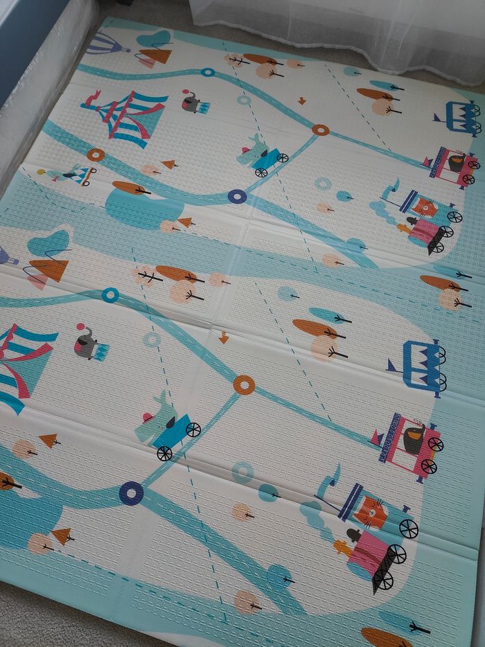 Tapis d'éveil bébé 180cm x 200cm - photo numéro 3