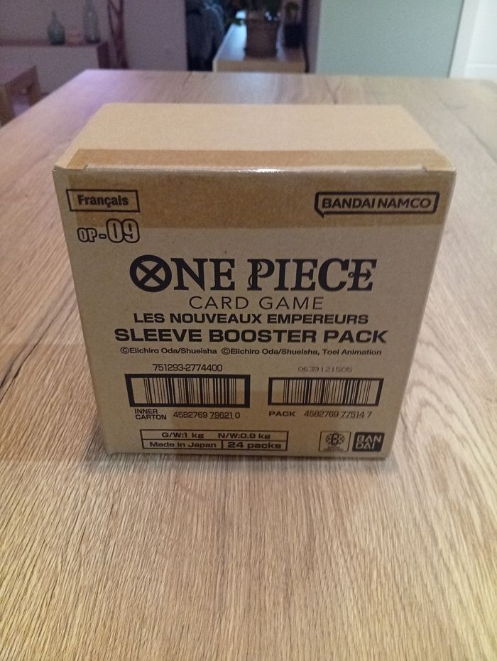 Case blisters One Piece OP09 FR