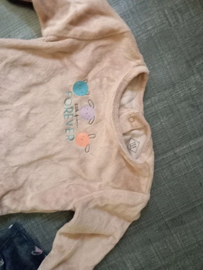 Lot de 2 pyjamas velour pour l'hiver . - photo numéro 3