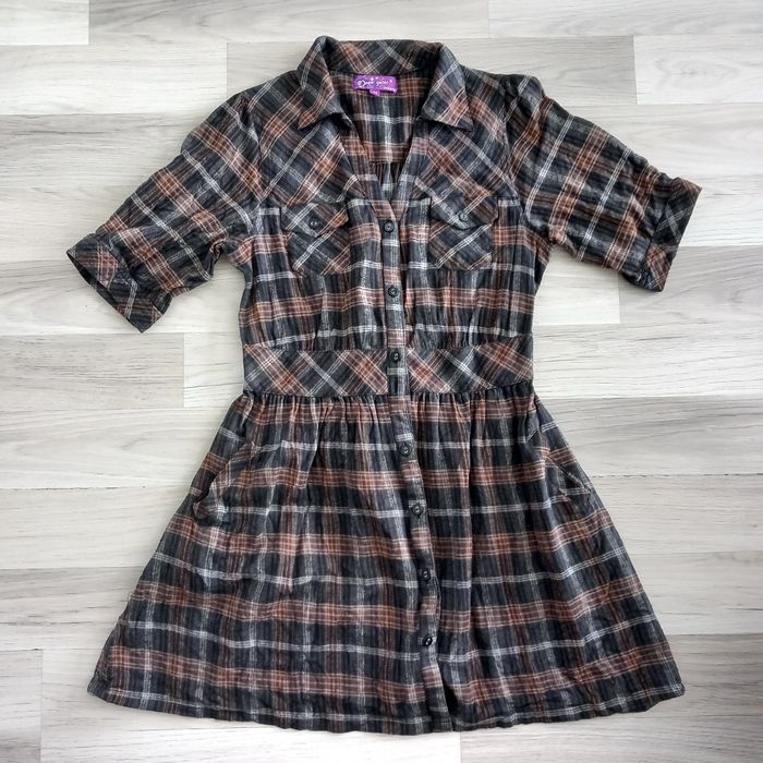 Robe femme motifs à carreaux Miss You taille M