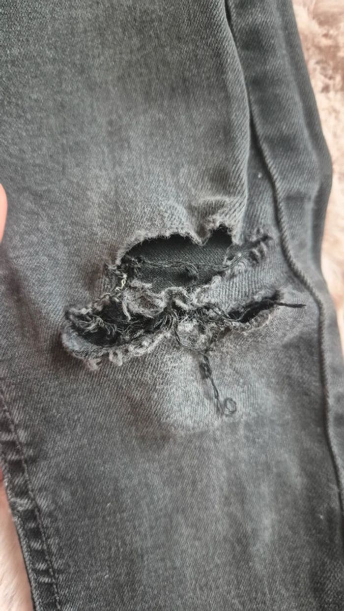 Ensemble sweat marin Kiabi et jeans skinny troué noir Primark 🦊 6 ans - photo numéro 8