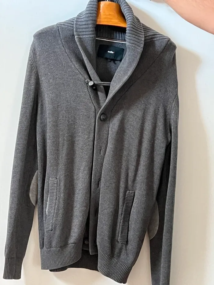 Veste en laine homme celio