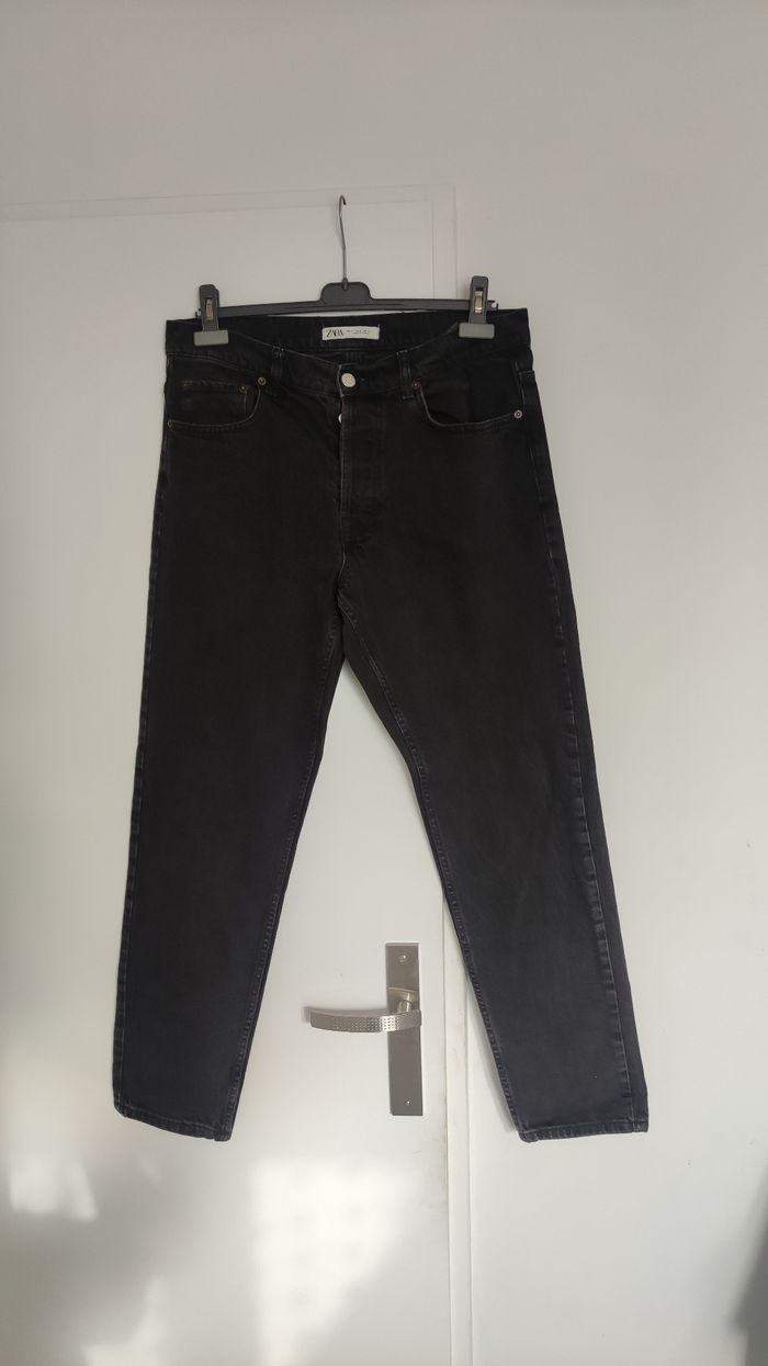 Jeans homme noir Zara taille 42 - photo numéro 4