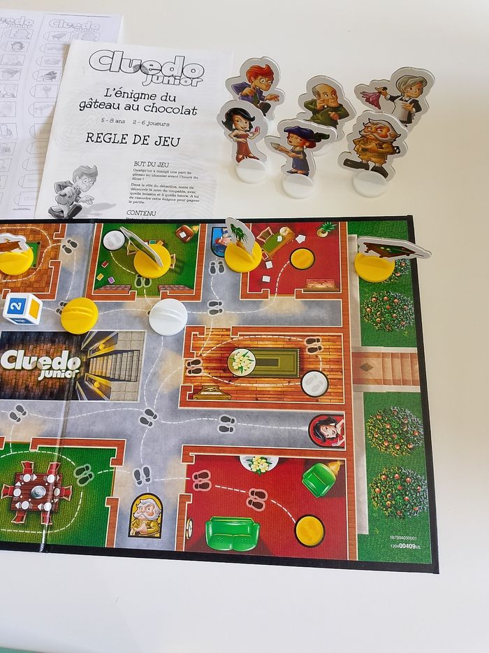 Cluedo junior parker complet - photo numéro 4