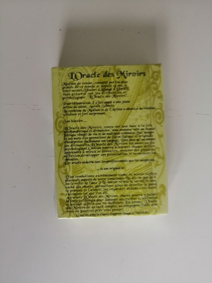 L'oracle des miroirs jeu de cartes neuf et blister jamais ouvert - photo numéro 2