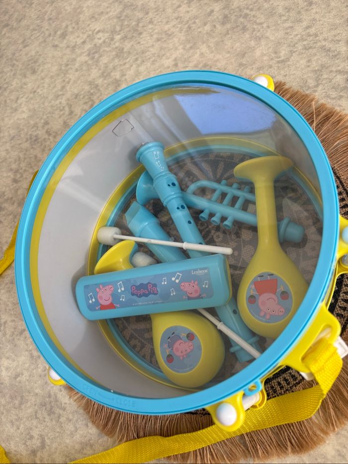 Set musical tambour Peppa pig - photo numéro 2