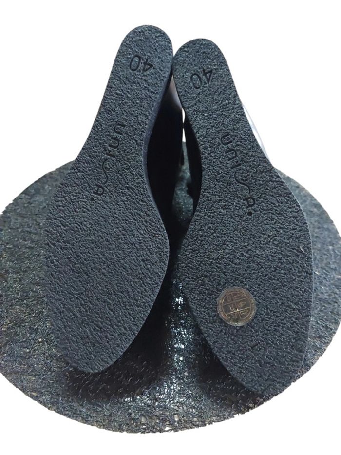 Bottine à talon compenser neuve (unisa) - photo numéro 4