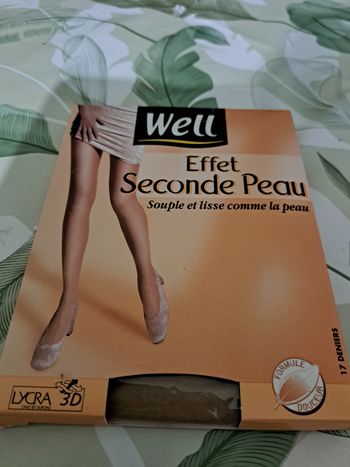 Taille 2 collant couleur naturel