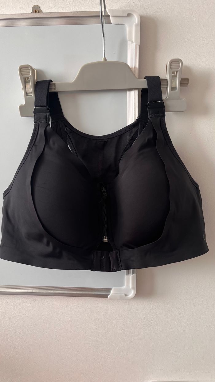 Décathlon brassière zippée double maintien fort T.M