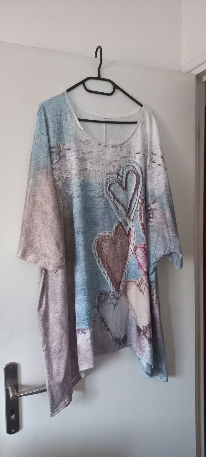 Tunique motifs cœurs - photo numéro 2