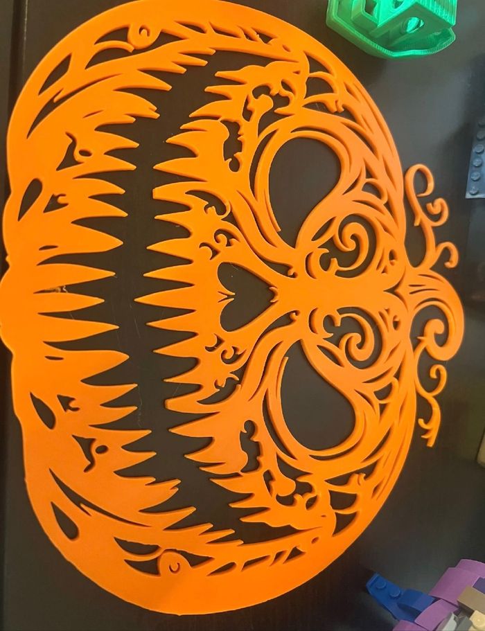 Décoration murale citrouille 🎃 Halloween - photo numéro 2