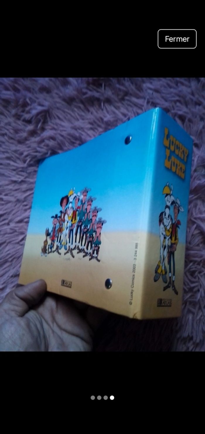 Classeur Lucky Luke avec 4 films d'animation - photo numéro 3