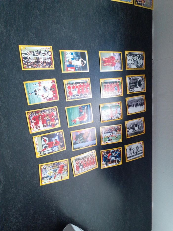 Lot de 104 stickers différents des Diables Rouges .Brazil 2014 - photo numéro 5