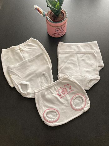 Lot ensemble culotte body bodys bébé fille 3 mois